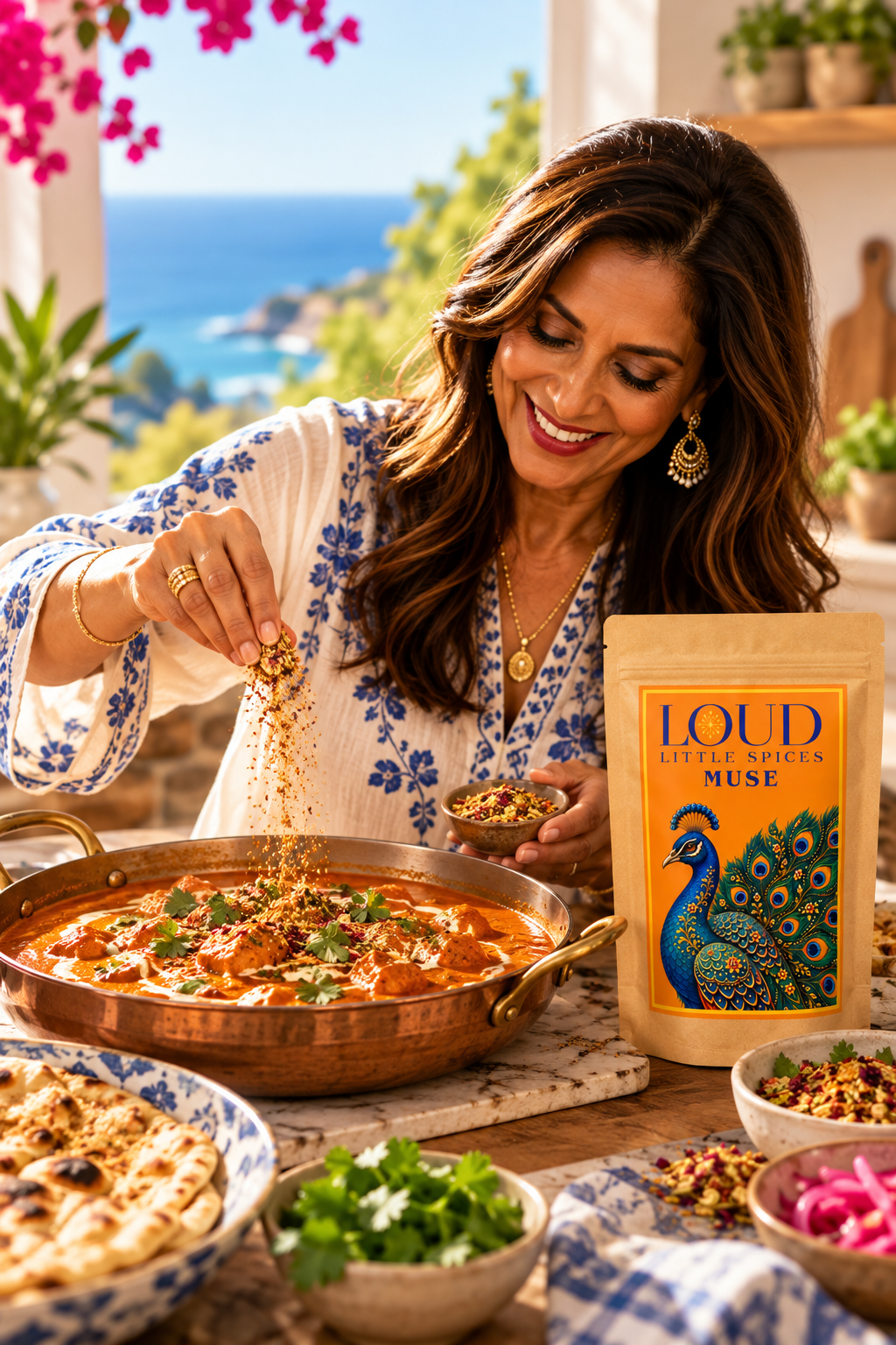 MUSE sprinkled over butter chicken
