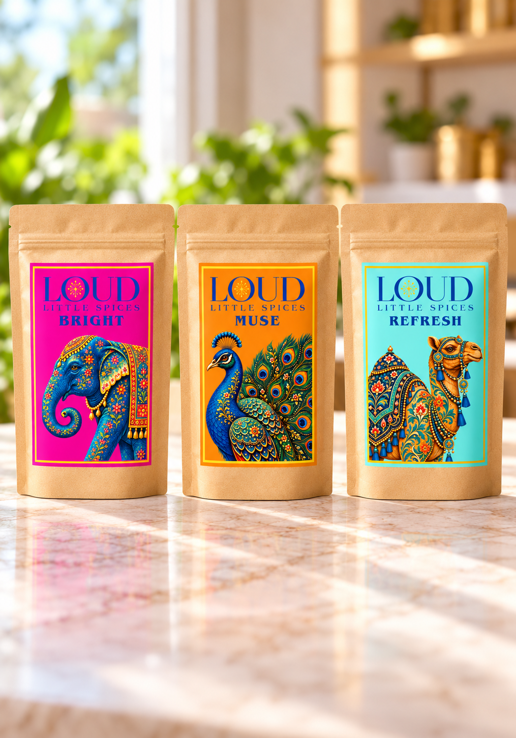The Loud Little Trio: BRIGHT, MUSE and REFRESH